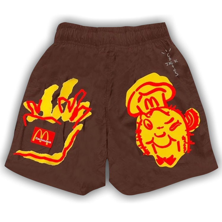 Buy Cactus Jack by Travis Scott x McDonald's Illustration Shorts