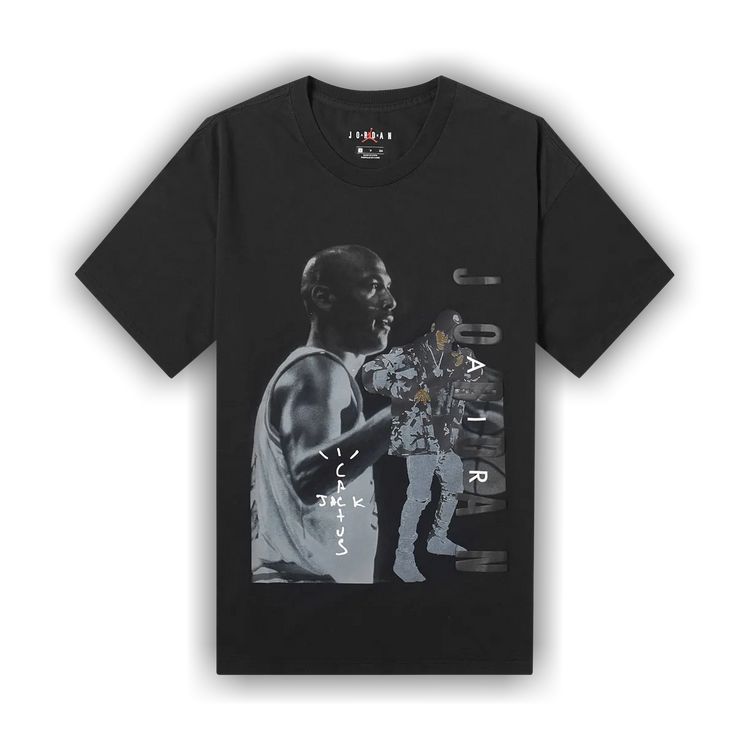 Buy Cactus Jack by Travis Scott x Air Jordan T-Shirt 'Black' - CJ9059 010 |  GOAT