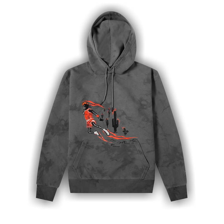 Washed suede hoodie 2025