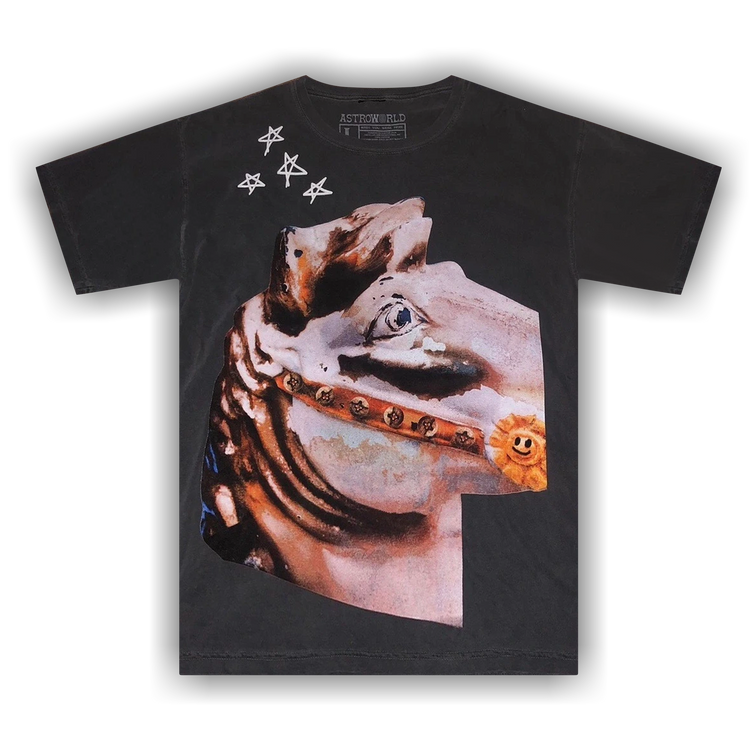 Buy Cactus Jack by Travis Scott Astroworld Horse Head T Buy Cactus Jack by Travis Scott Astroworld Horse Head T