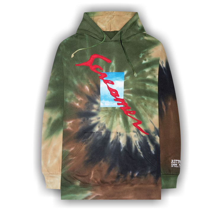 Buy Cactus Jack by Travis Scott Astroworld x DSM NY Screamer Hoodie Tie Dye 1945 1SS190106ADNS TIE GOAT