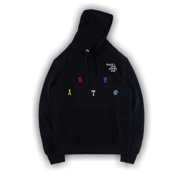 Buy Cactus Jack by Travis Scott Astroworld Lollapalooza Hoodie Black 1945 1SS180106ALH BLAC GOAT