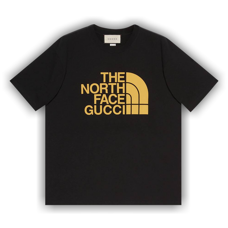 Gucci X The North Face コラボ Ｔシャツ 黒 616036 GUCCI x THE NORTH FACE グッチ ノースフェイス コラボ 黒