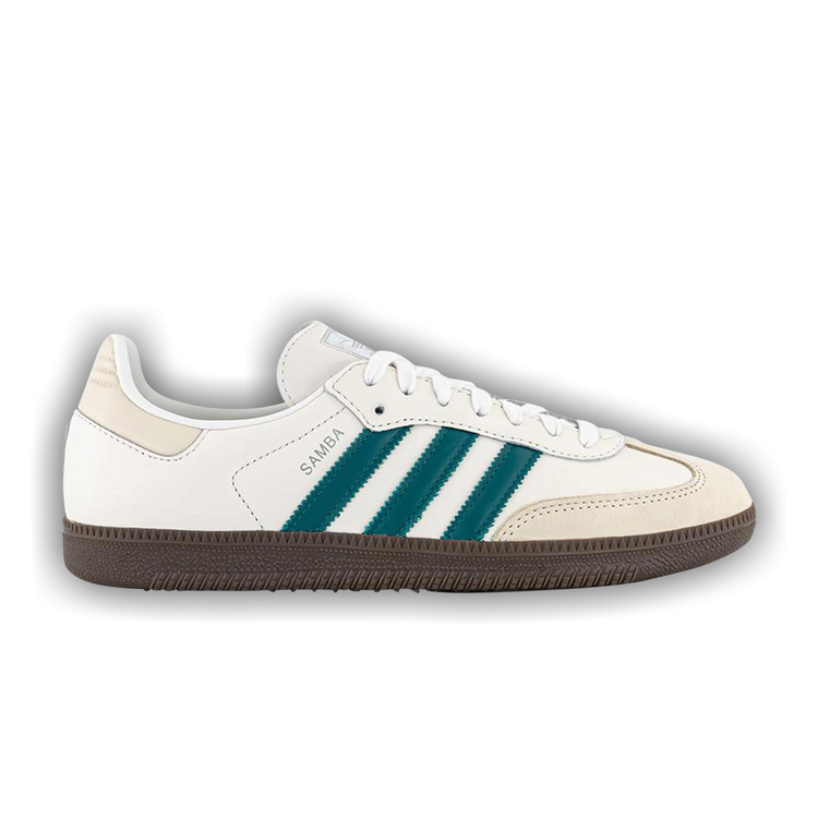 adidas gazelle silver green womens Adidas Samba ADV Shoes - FTWR White / Crew Green / Gum3