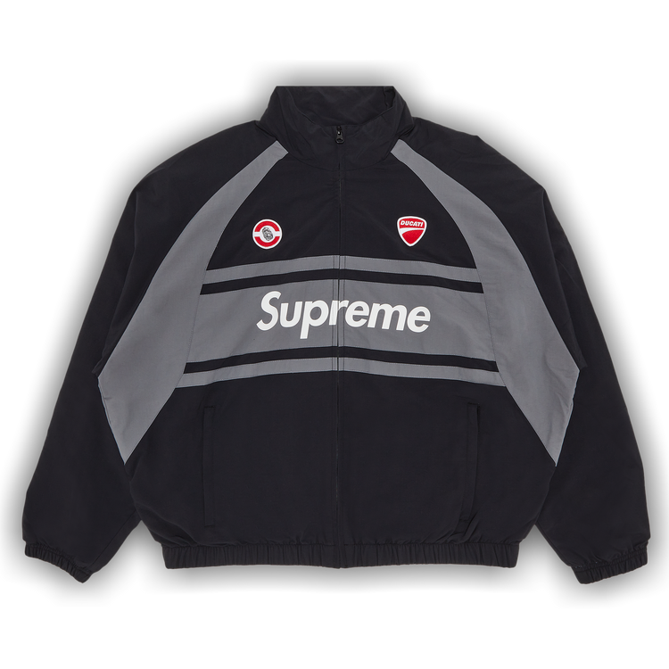 Buy Supreme x Ducati Track Jacket 'Black' - SS24J69 BLACK | GOAT