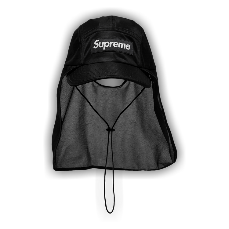 Buy Supreme Mesh Sunshield Camp Cap 'Black' - SS24H58 BLACK | GOAT