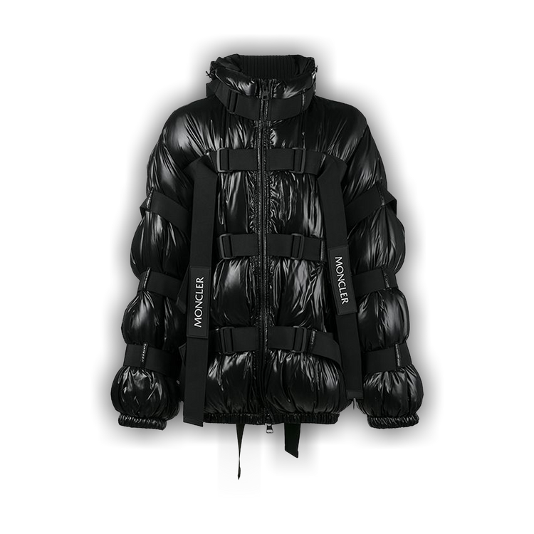 Moncler jacket with straps store