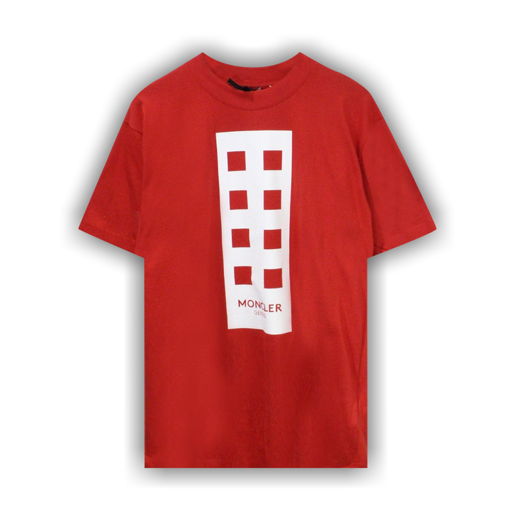 MONCLER GENIUS レッド Circus Tシャツ　Lサイズ MONCLER GENIUS レッド Circus Tシャツ Lサイズ
