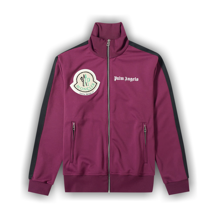 Buy Moncler Genius x Palm Angels Maglia Cardigan Dark Purple E209L 84000 50 899A1 670 GOAT
