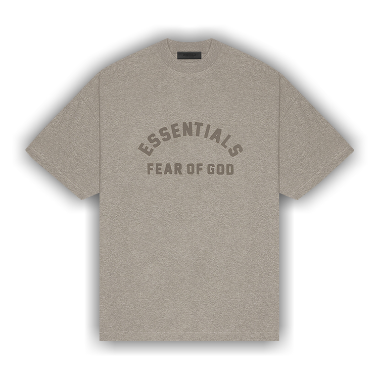 Buy Fear of God Essentials Heavy T-Shirt 'Heather Grey