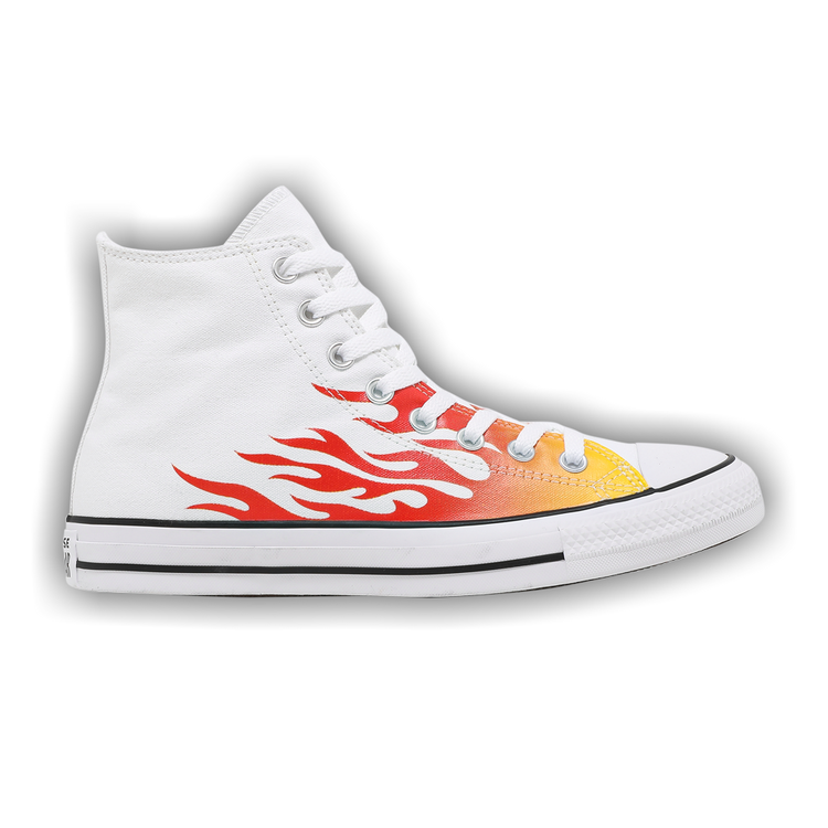 Converse white flame outlet