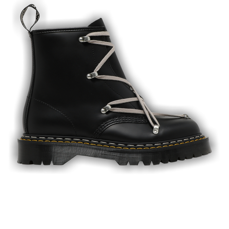 Rick Owens × Dr.Martens 1460 BEX DS 1460 Bex Rick Owens Laced Ankle Boots in Black | Dr. Martens