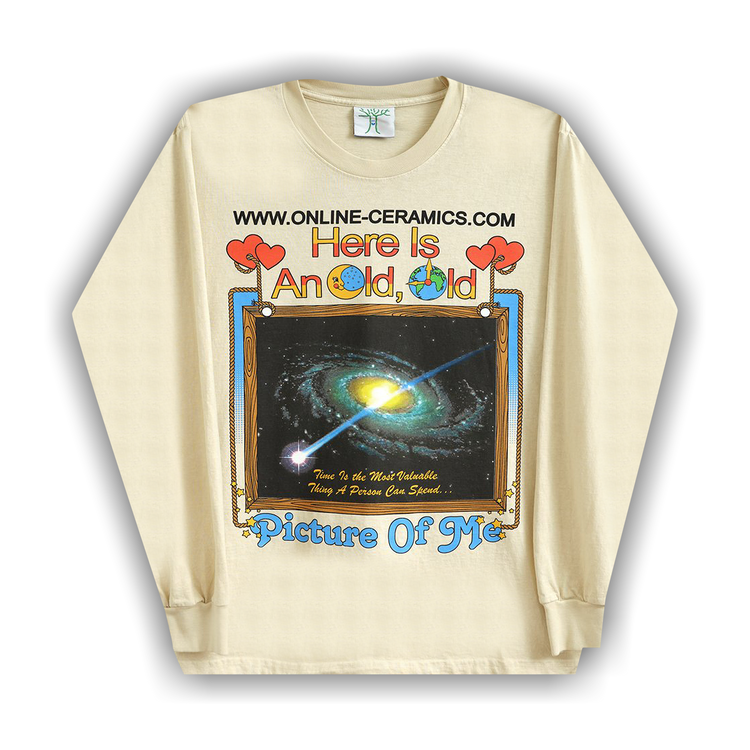 Buy Online Ceramics An Old Picture Of Me Long-Sleeve 'Tan' - 1947