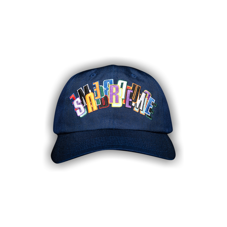 Buy Supreme Stacked Cordura 6-Panel 'Navy' - SS21H94 NAVY | GOAT