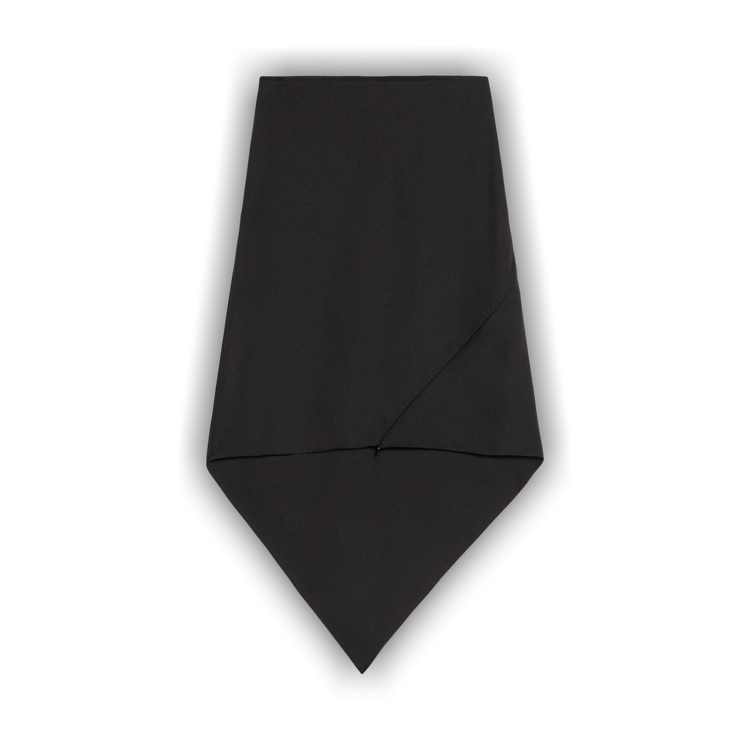 HELMUT LANG｜SKIRTS (Scarf Hem Skirt (O01HW302 001)) Helmut Lang Virgin Wool Scarf Hem Skirt | HELMUTLANG.COM