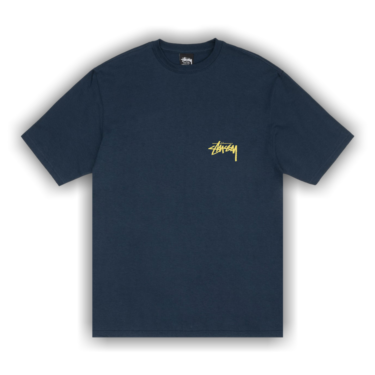 Buy Stussy Shells Tee 'Navy' - 1905067 NAVY | GOAT