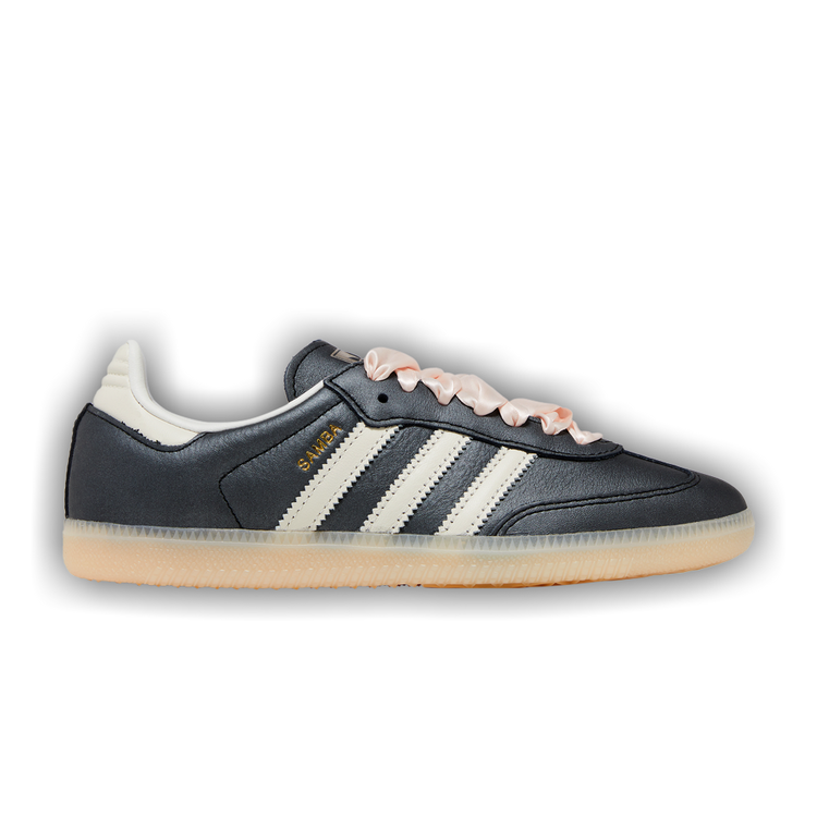 Buy Wmns Samba 'Black Wonder Quartz Ribbon Laces' - IH8047