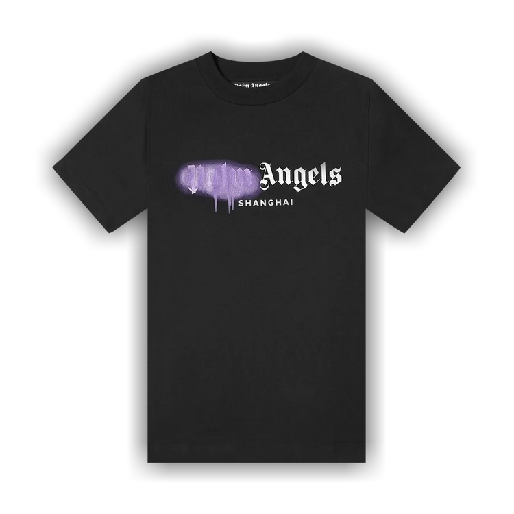 PALM ANGELS - LA SPRAYED LOGO T-SHIRT / ロゴプリント