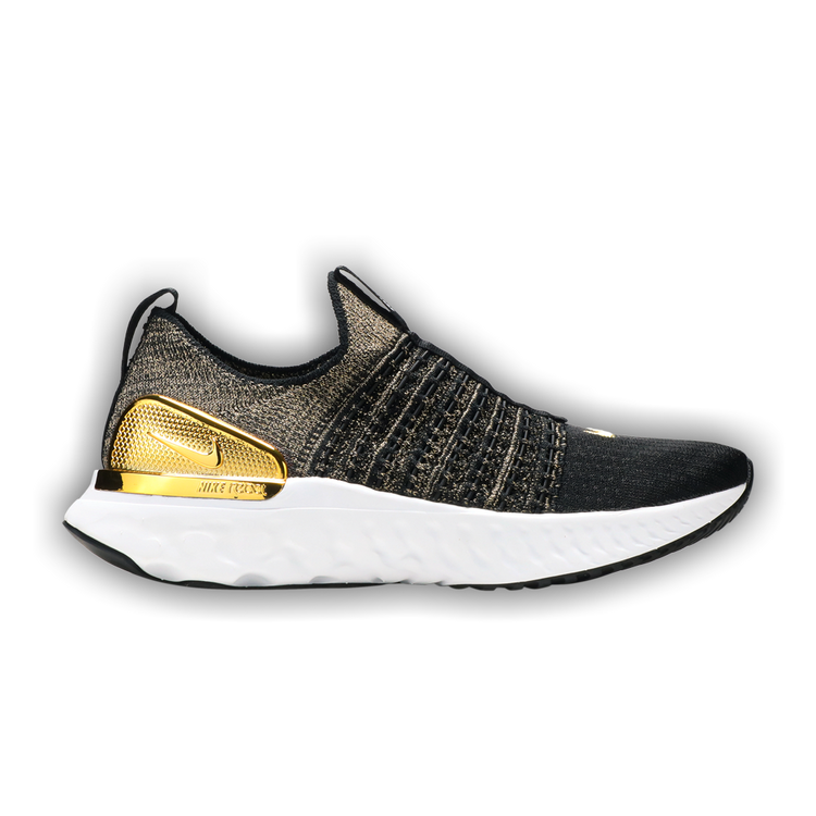 Buy Wmns React Phantom Run Flyknit 2 Premium Black Metallic Gold CZ4830 001 GOAT CA