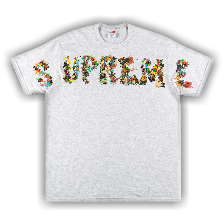 Buy Supreme Toy Pile Tee 'Ash Grey' - SS21T39 ASH GREY | GOAT