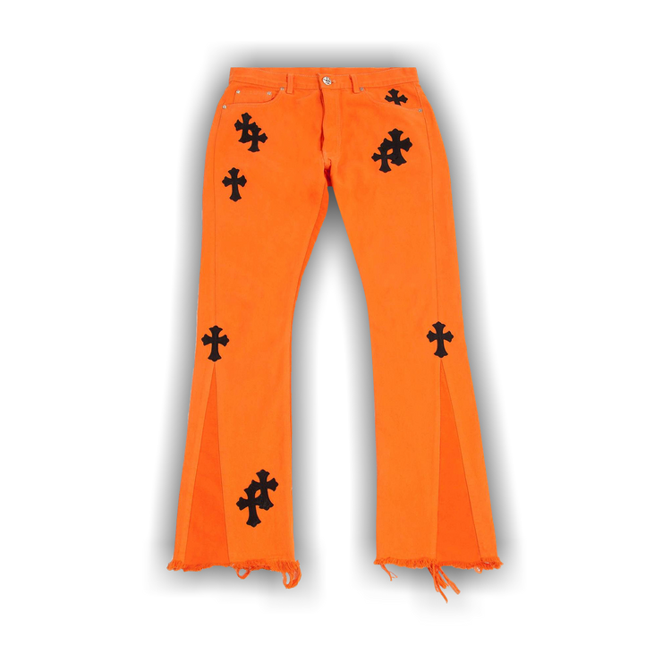 Buy Chrome Hearts x Off-White Cross Denim 'Orange' - 1383