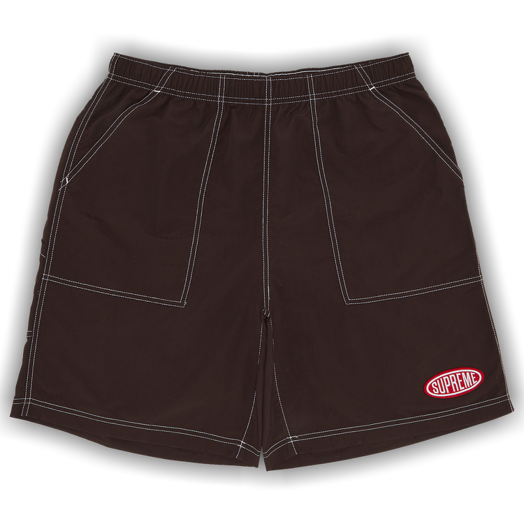 Buy Supreme Nylon Painter Short 'Dark Brown' - SS24SH31 DARK BROWN