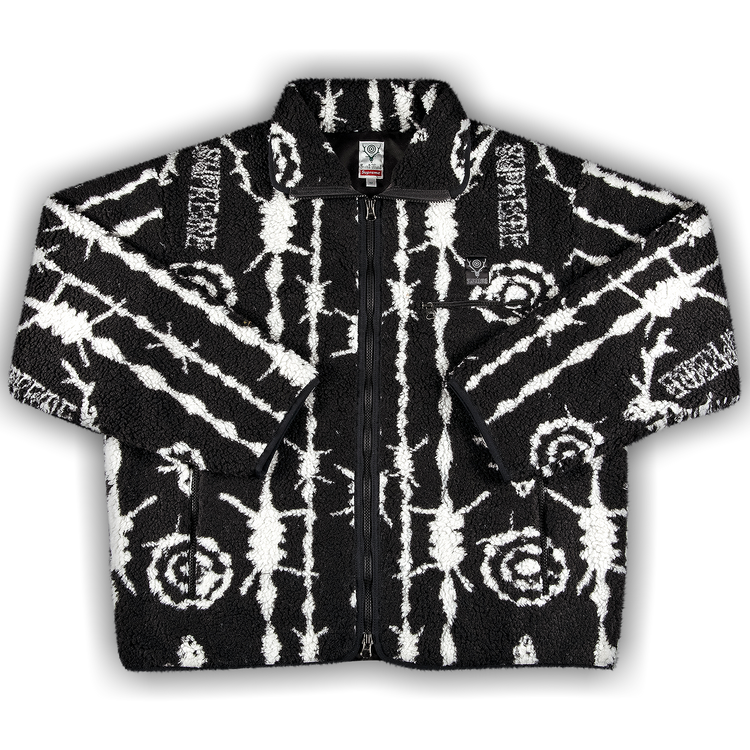 Buy Supreme x SOUTH2 WEST8 Fleece Jacket 'Black' - SS21J48 BLACK