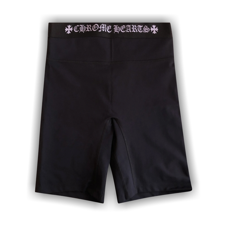 コラボ♪【CHROME HEARTS × MATTY BOY】FLAMES BIKER SHORTS Chrome Hearts Matty Boy Flames Bike Shorts White – LacedUp