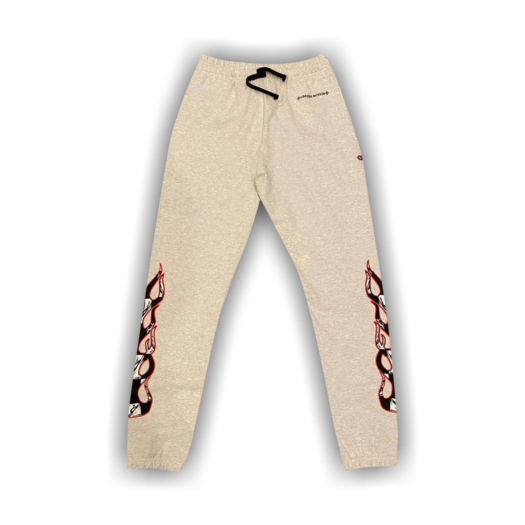 +CHROME HEARTS+ MATTY BOY SWEATPANTS スウェットパンツ Chrome Hearts Matty Boy Brain Sweatpants Heather Grey Men's - US