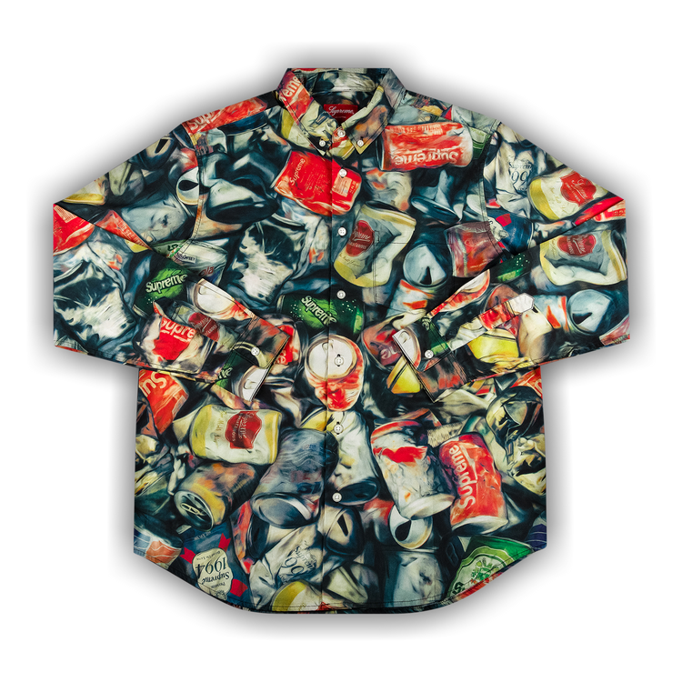 Size l Supreme Cans Shirt 'Multicolor'