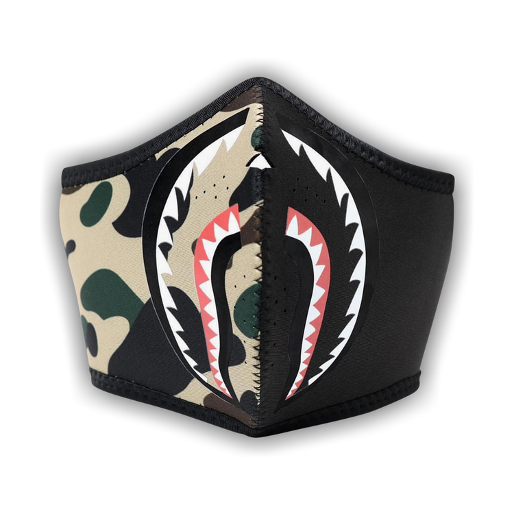 Buy BAPE 1st Camo Shark Mask 'Yellow' - 1H20 182 041 YELLOW | GOAT