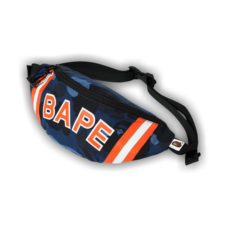 Buy BAPE Color Camo Waist Bag Navy 1G30 182 008 NAVY GOAT UK