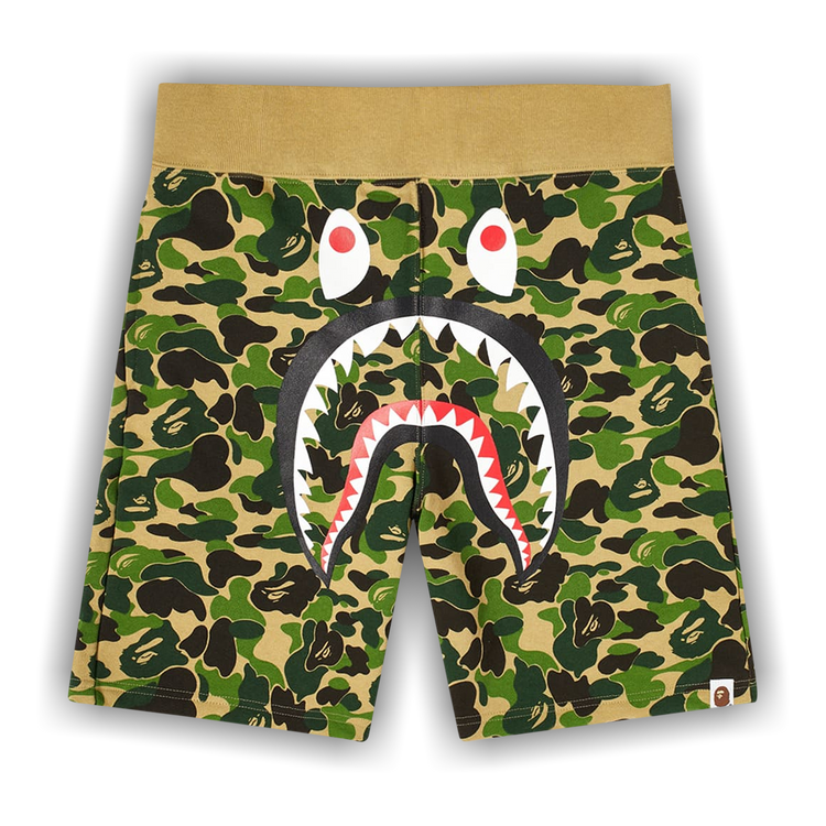 ウェア BAPE ABC Basketball Shorts M Green Lex BAPE x Razer Neon Camo Basketball Sweat Shorts Black Green - SS22 - US