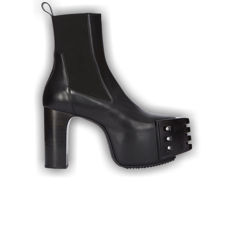 Buy Rick Owens Wmns Grilled Platform Boot 'Black' - RU02C7825