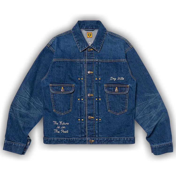 Buy Human Made Denim Work Jacket 'Indigo' - HM27JK015 INDI Buy Human Made Denim Work Jacket 'Indigo' - HM27JK015 INDI