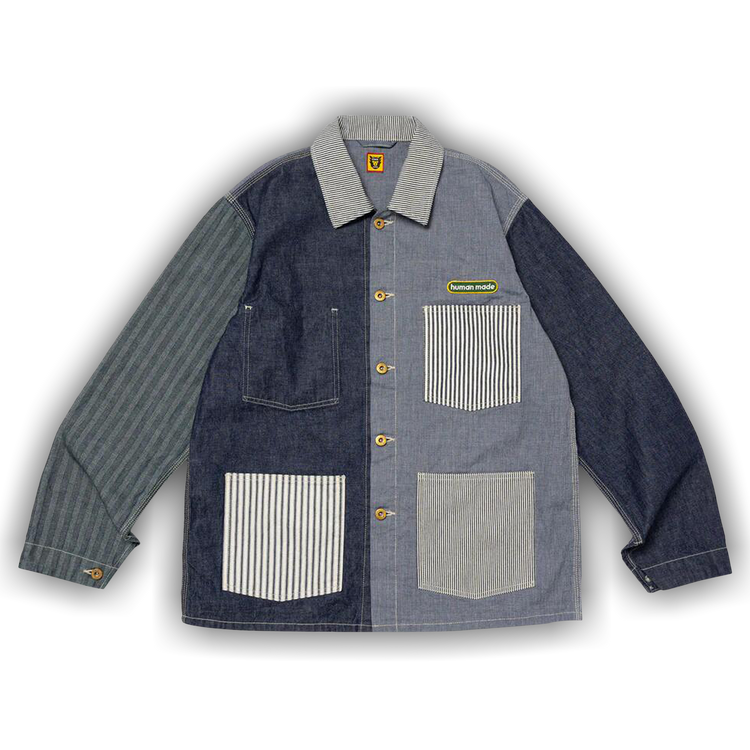 お歳暮 人気 オシャレ Buy Human HM27JK012 - 'Indigo' #2 Jacket Coverall Crazy Made ジャケット・アウター
