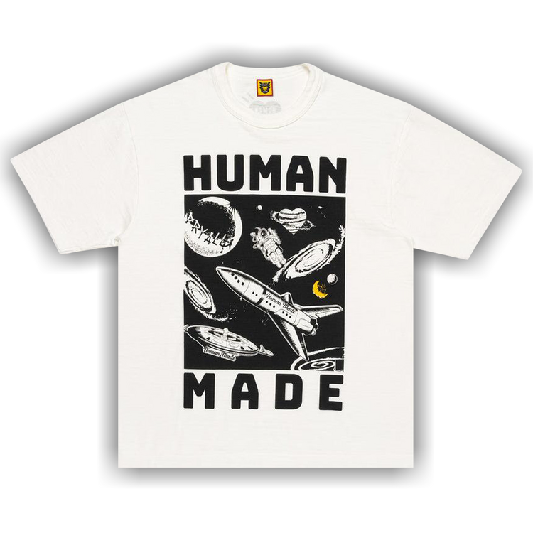 HUMAN MADE Graphic T-Shirt White ヒューマンメイド Tシャツ Buy Human Made Graphic T-Shirt #14 'White' - HM27TE014 WHIT