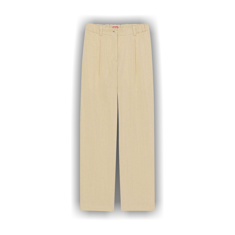 Buy Kenzo Tailored Elasticated Trousers 'Beige