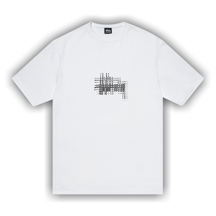 【Stussy】Refracted T-Shirt Stussy Refracted Tee Black Men's - SS24 - US