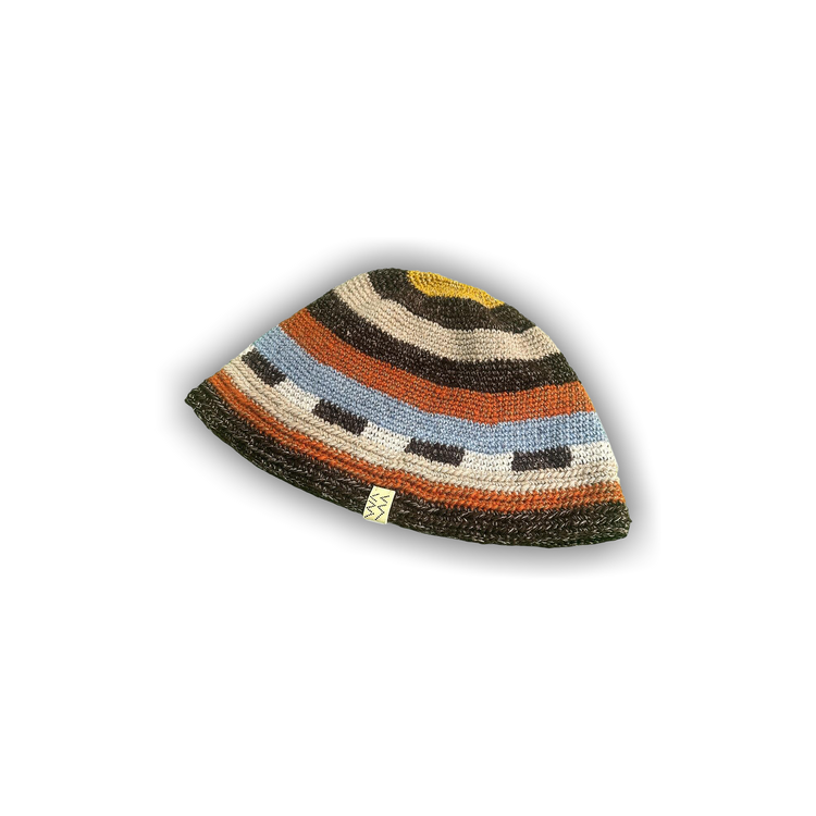 Buy Visvim Meda Crochet Knit Hat 'Multicolor' - 124103003019