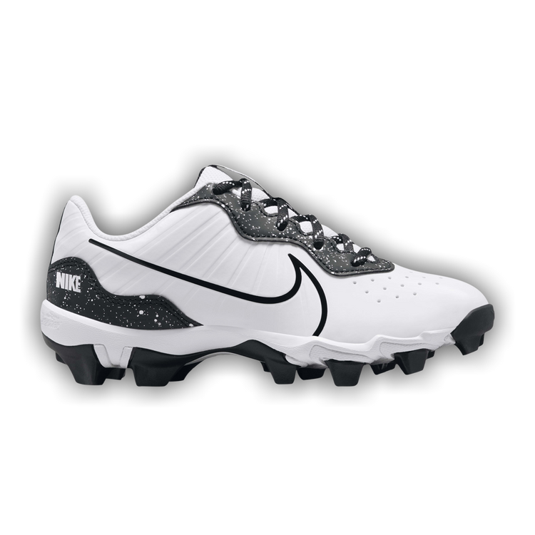 Buy Nike Alpha Huarache 4 Keystone GS 'White Black Splatter