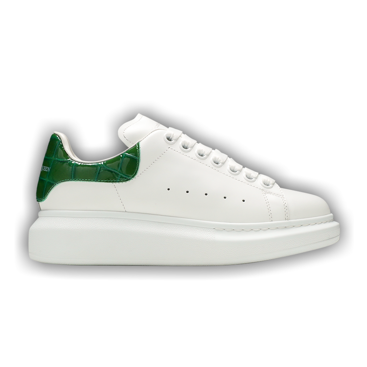 Alexander mcqueen white green sale