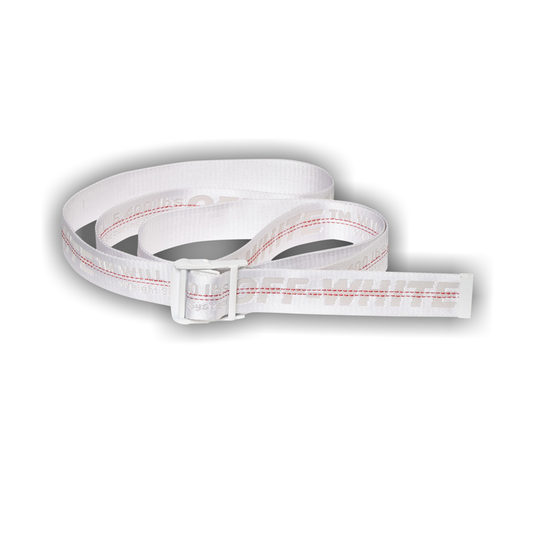 Buy Off-White Industrial Belt 'White' - OWRB009E20FAB0010101 | GOAT