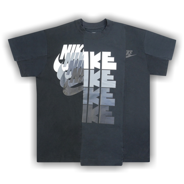 Buy Nike x Sacai Hybrid T-Shirt 'Black' - CD6310 010 | GOAT SA