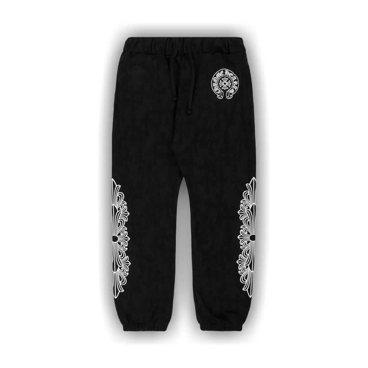 Buy Chrome Hearts Floral Sweatpants 'Black' - 1383 1SS240204CCS