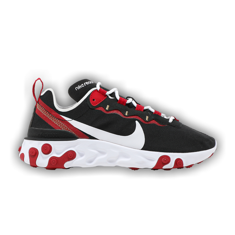 React element 55 black and red cheap