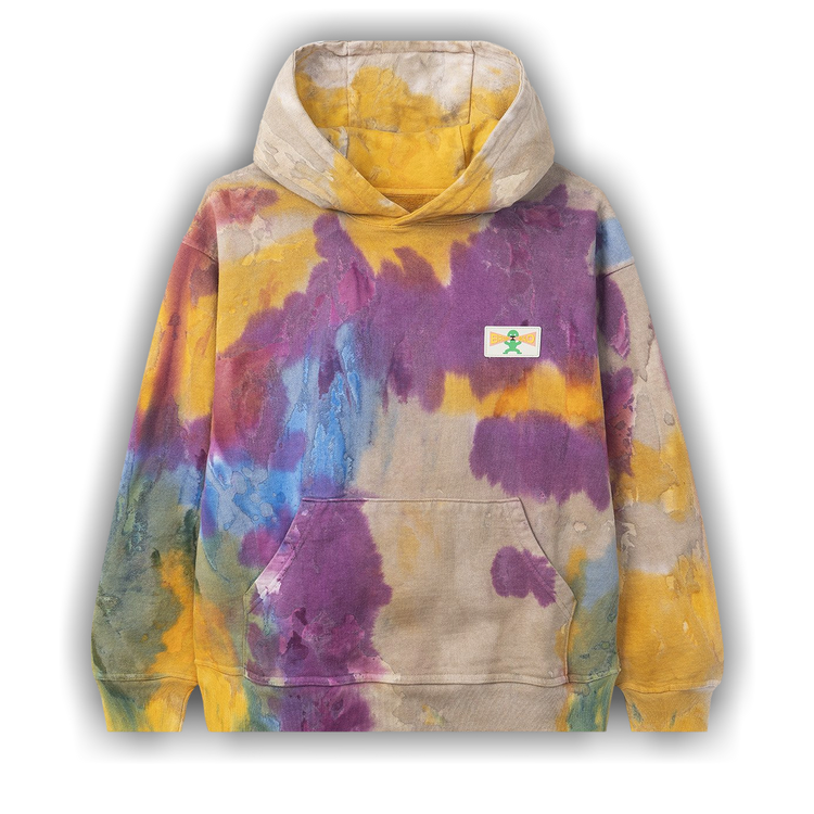 Buy Brain Dead Shout PVC Patch Hooded Sweatshirt 'Tie-Dye