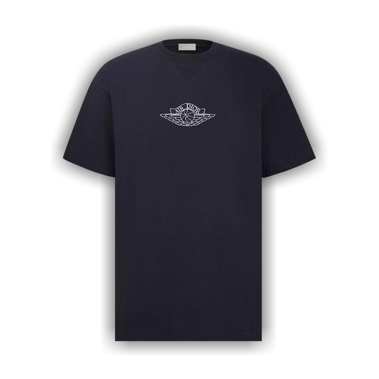 Buy Dior x Air Jordan Wings T-Shirt 'Navy' - 0428 1SS200103JWT