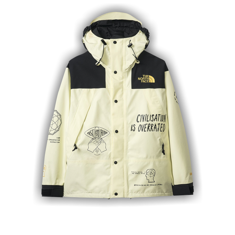 THE NORTH FACE × Brain Dead マウンテンパーカー Buy Brain Dead x The North Face Mountain Jacket 'Tender Yellow