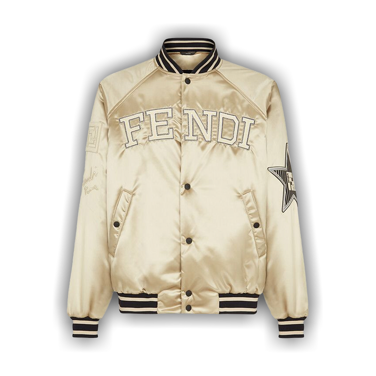 Buy Fendi Bomber Jacket 'Champagne' - FAA814 A53P F0ZZ2 | GOAT